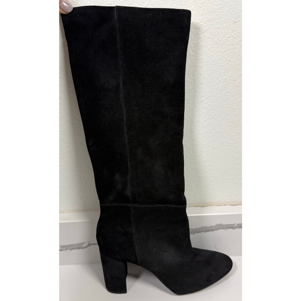 Chinese Laundry Suede Tall Heeled Boots Women's Size‎ 7 (4" Heel)